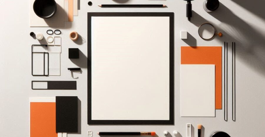 a minimal photo for Publishing whit orange and black a minimal photo for Publishing whit orange and black